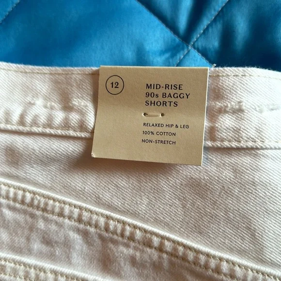 White denim shorts - Picture 3 of 4